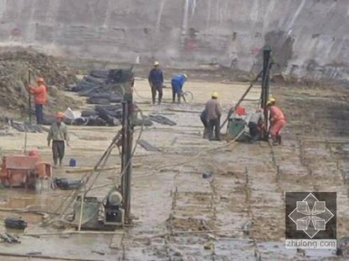 我公司承建北京房山区水池地基注浆加固工程